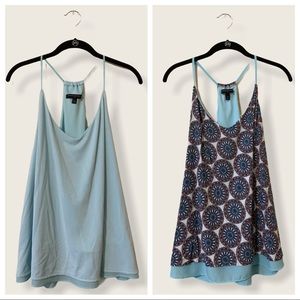 2 Banana Republic Dressy Racerback Tank Tops